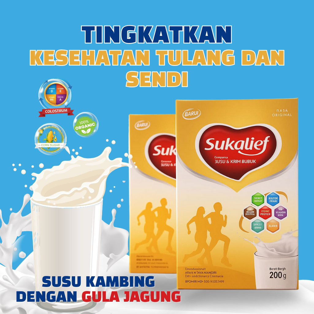 

Sukalief Original Susu Kambing Etawa Diabetes Susu Kambing Bubuk