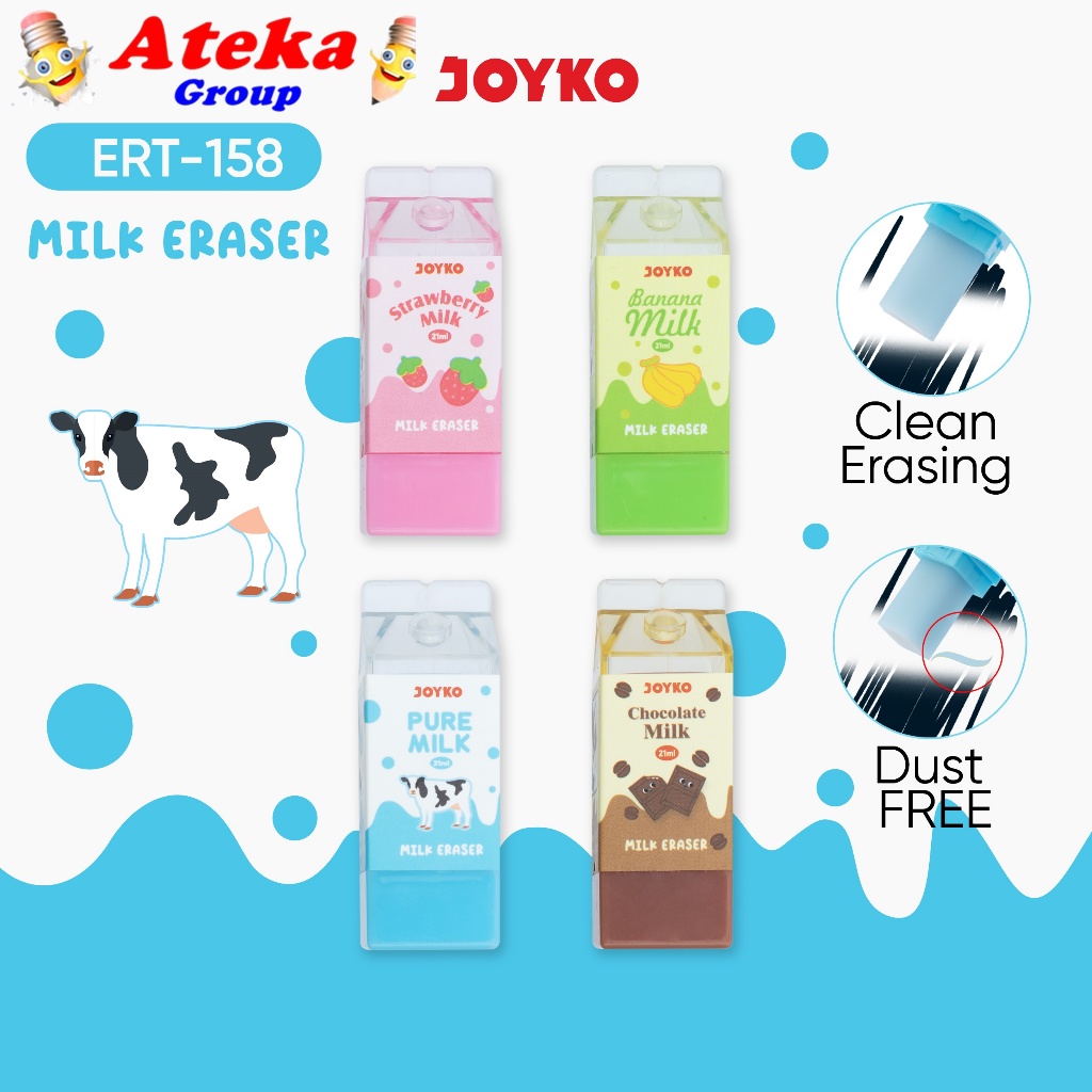 

[1 PCS] JOYKO Penghapus Eraser ERT-158 Milk Eraser