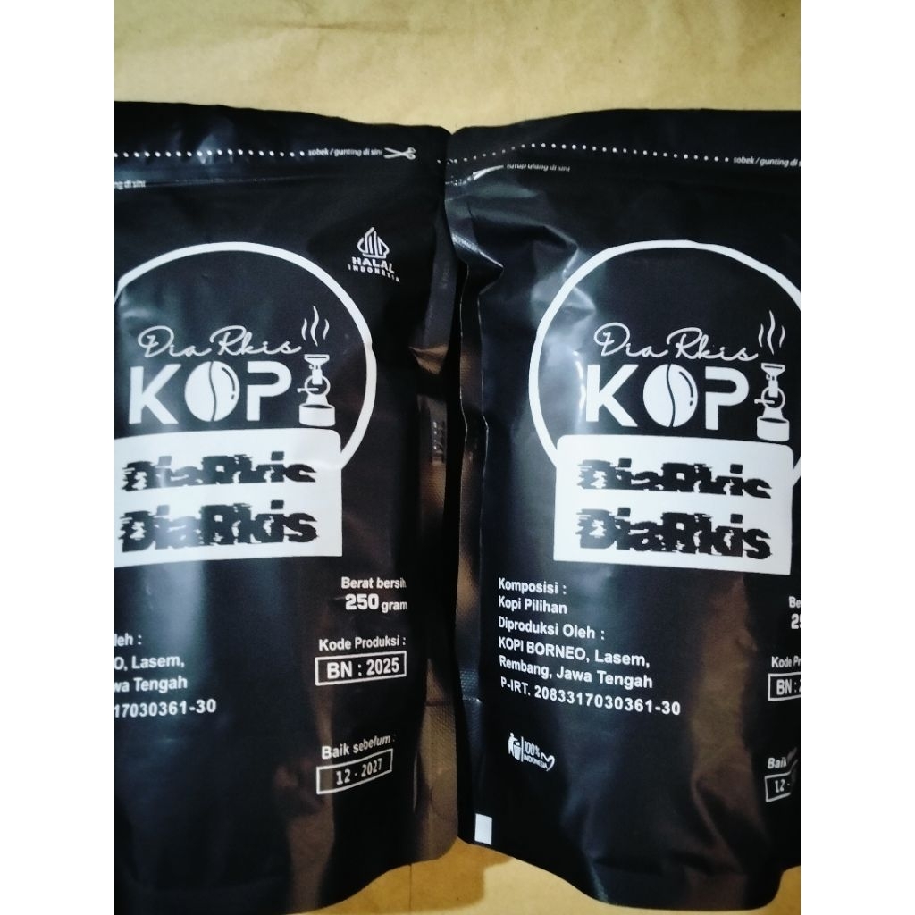 

BorneoCoffee,DiaRkiskopi