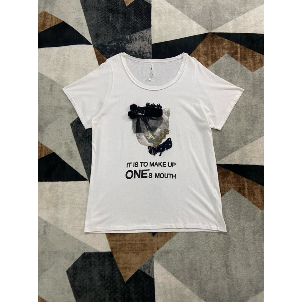 Vintage 00s Issey Miyake Sunao Kuwahara Cat 3D Logo Print