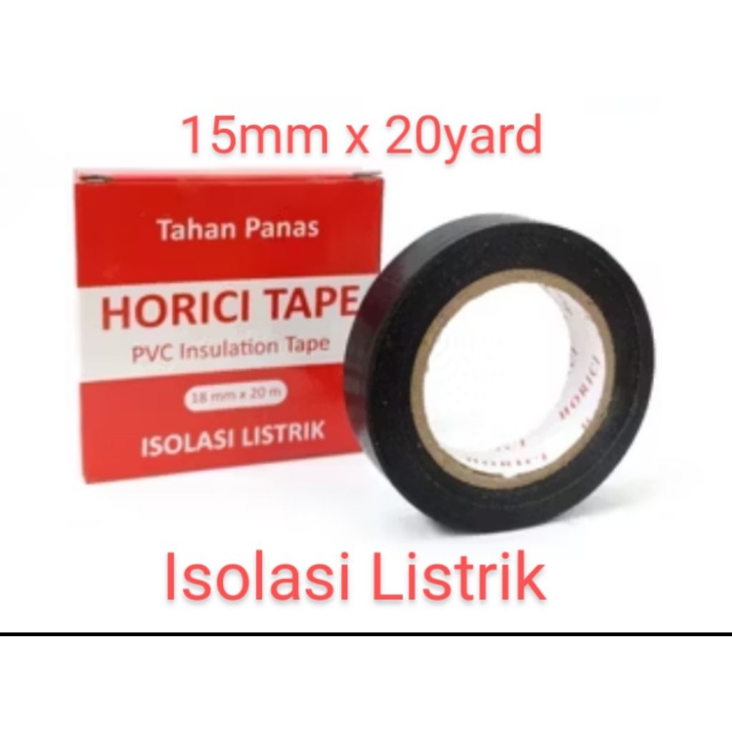 Isolasi Listrik Hitam // Lakban Kabel // Solatip Kabel Listrik