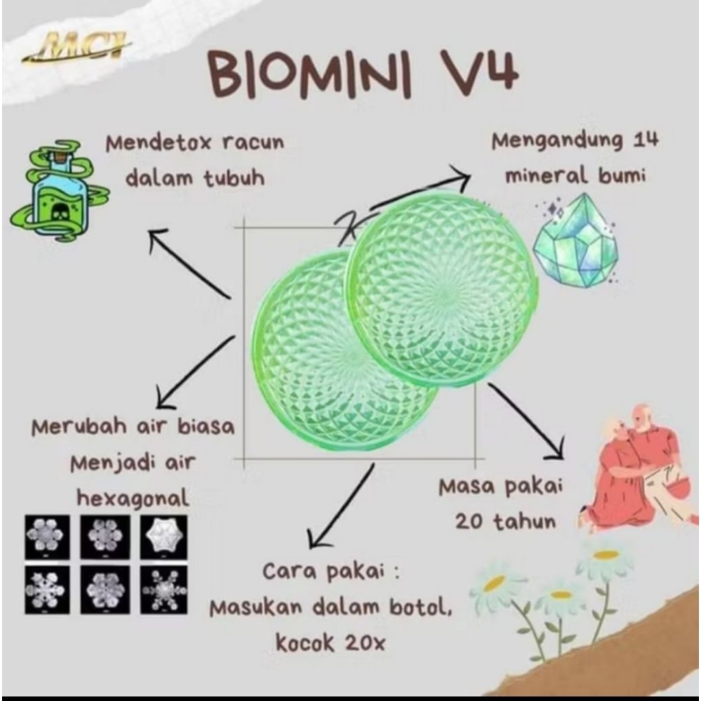 Biomini v4 original mci segel