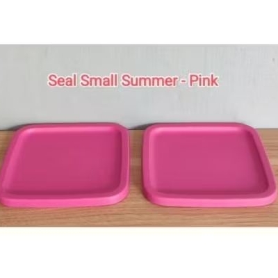 tutup small summer  pink  Tupperware (1pc)