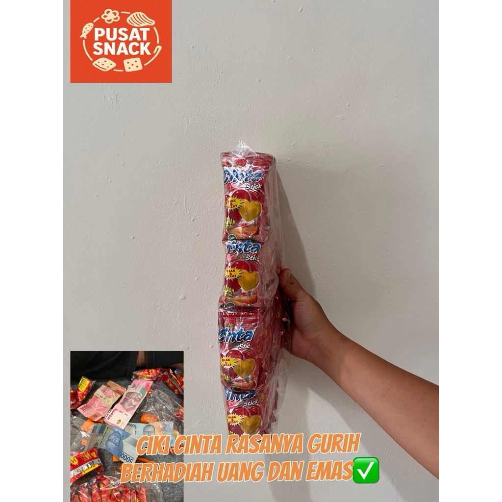 

Ciki cinta Berhadiah uang dan emas jika beruntung isi 10 bungkus