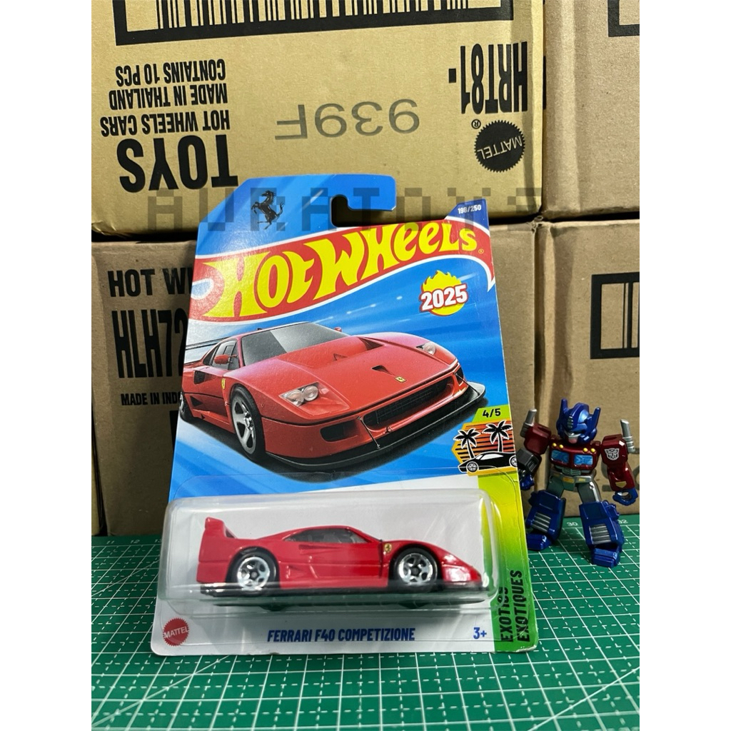 Hot wheels FERRARI F40 COMPETIZIONE ,hw ferrari
