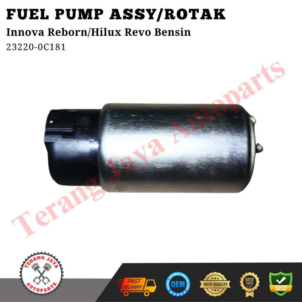 Fuel Pump Assy, Pompa Bensin Innova Reborn/Hilux Revo Bensin 23220-0C181 ASLI