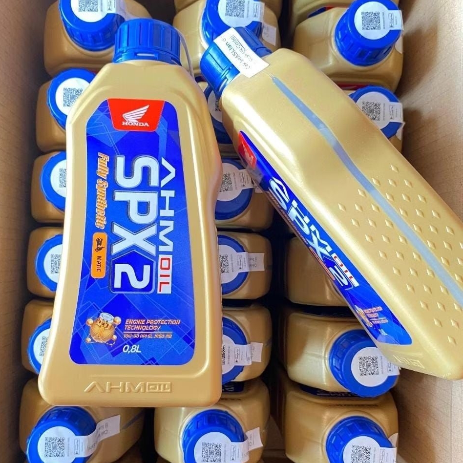 (1dus 24 botol) Oli SPX 2 Matik Oil Mesin Spx2 SPX 2 MATIC 800ml AHM 0.8L ( 1 DUS )