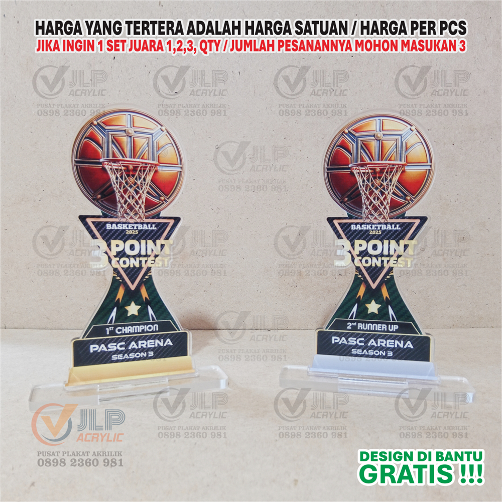 PIALA BASKET BALL, TROPI BASKET BALL, TROPY BASKET BALL, TROPHY BASKET BALL, PIALA BASKET, TROPI BAS