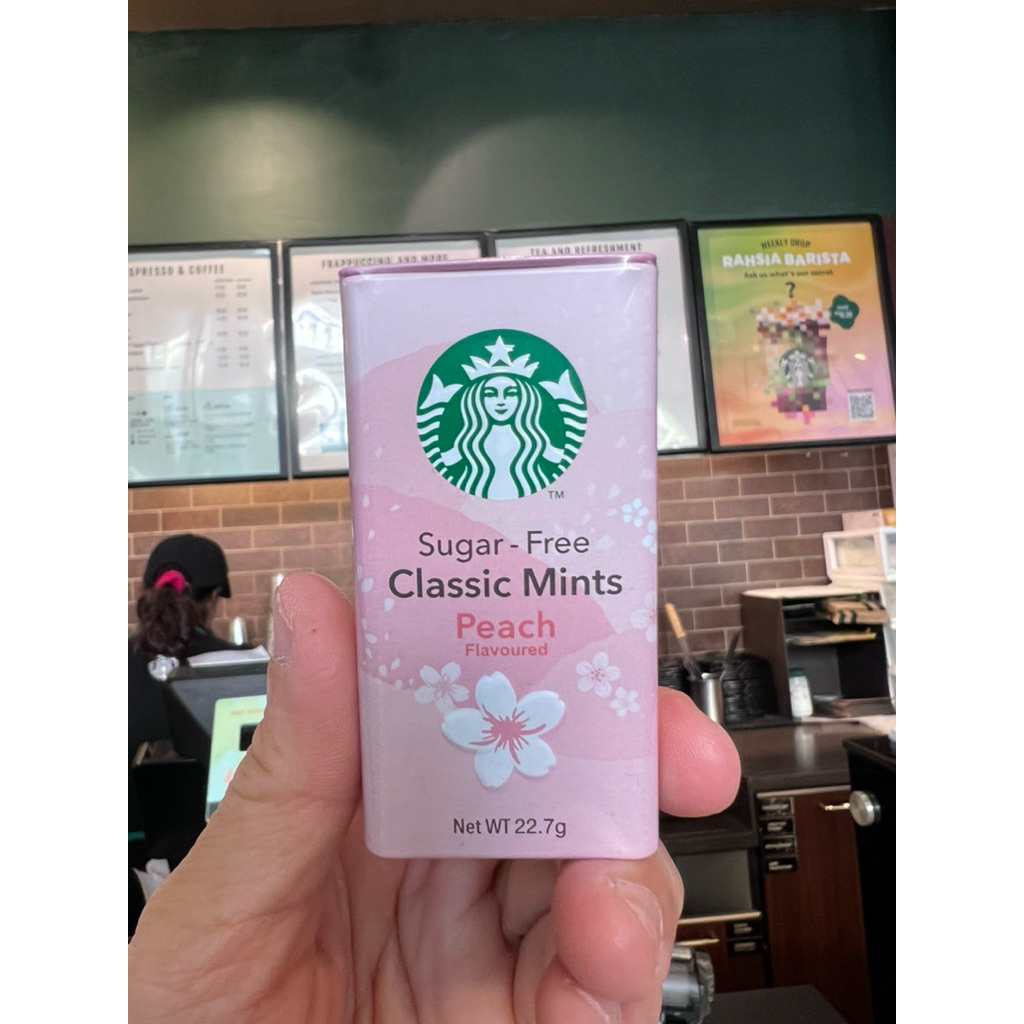 

Permen Starbucks Classic Mints/Sugar Free