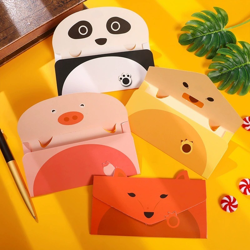 

Amplop dan surat 2 in 1 animal kartun lucu termurah - harga satuan