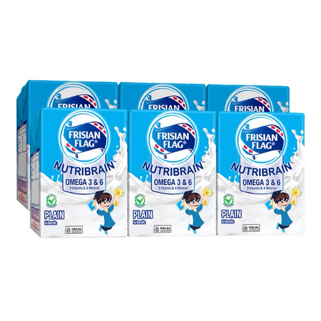 

Frisian Flag Nutribrain Susu UHT Cair Plain 110 ml