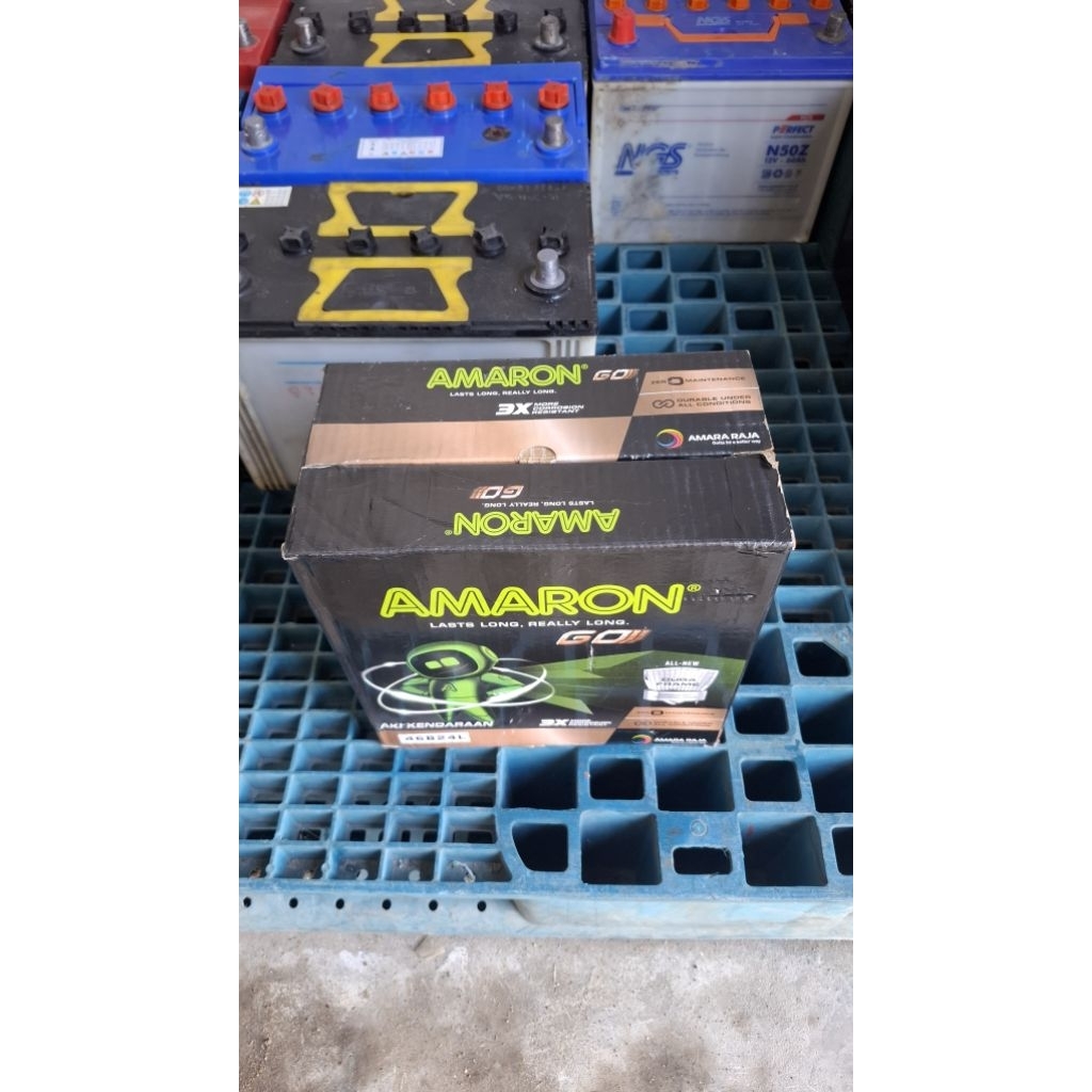 AMARON NS60L (46B24L) KONDISI (BARU)