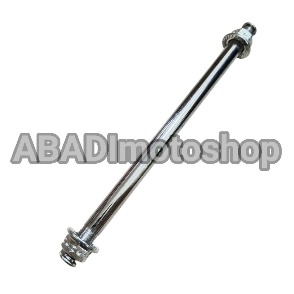 AS RODA DEPAN PROBOLT 2KUNCI HONDA BEAT VARIO SCOOPY SPACY  dan motor Honda lainnya yang memiliki as