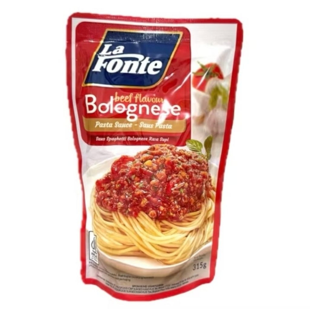 

La Fonte Saus Spaghetti Beef Bolognese Sapi 315 gr