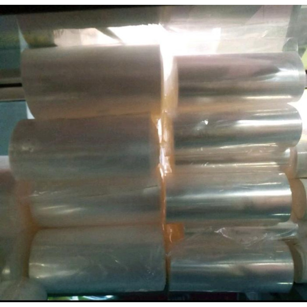 Plastik PP Roll #Putih Bening Tebal 02