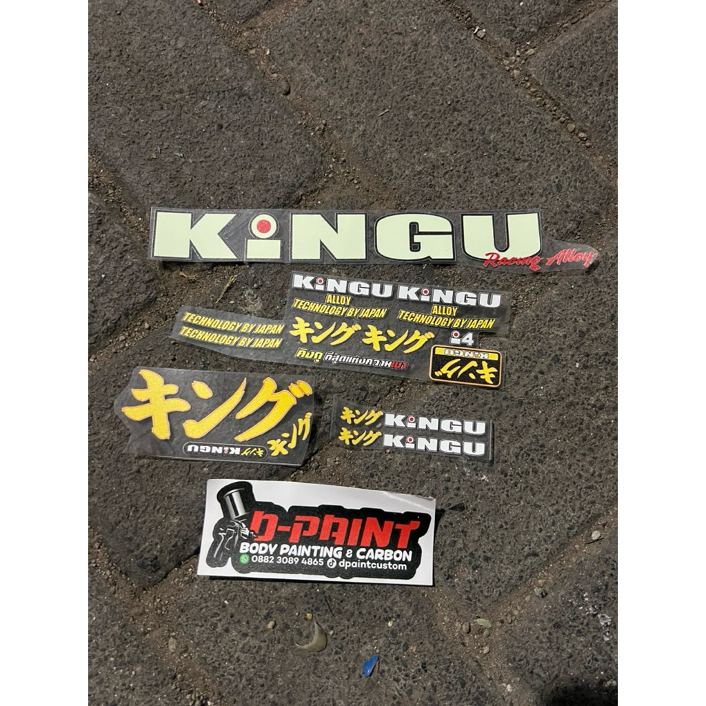 stiker velg KINGU