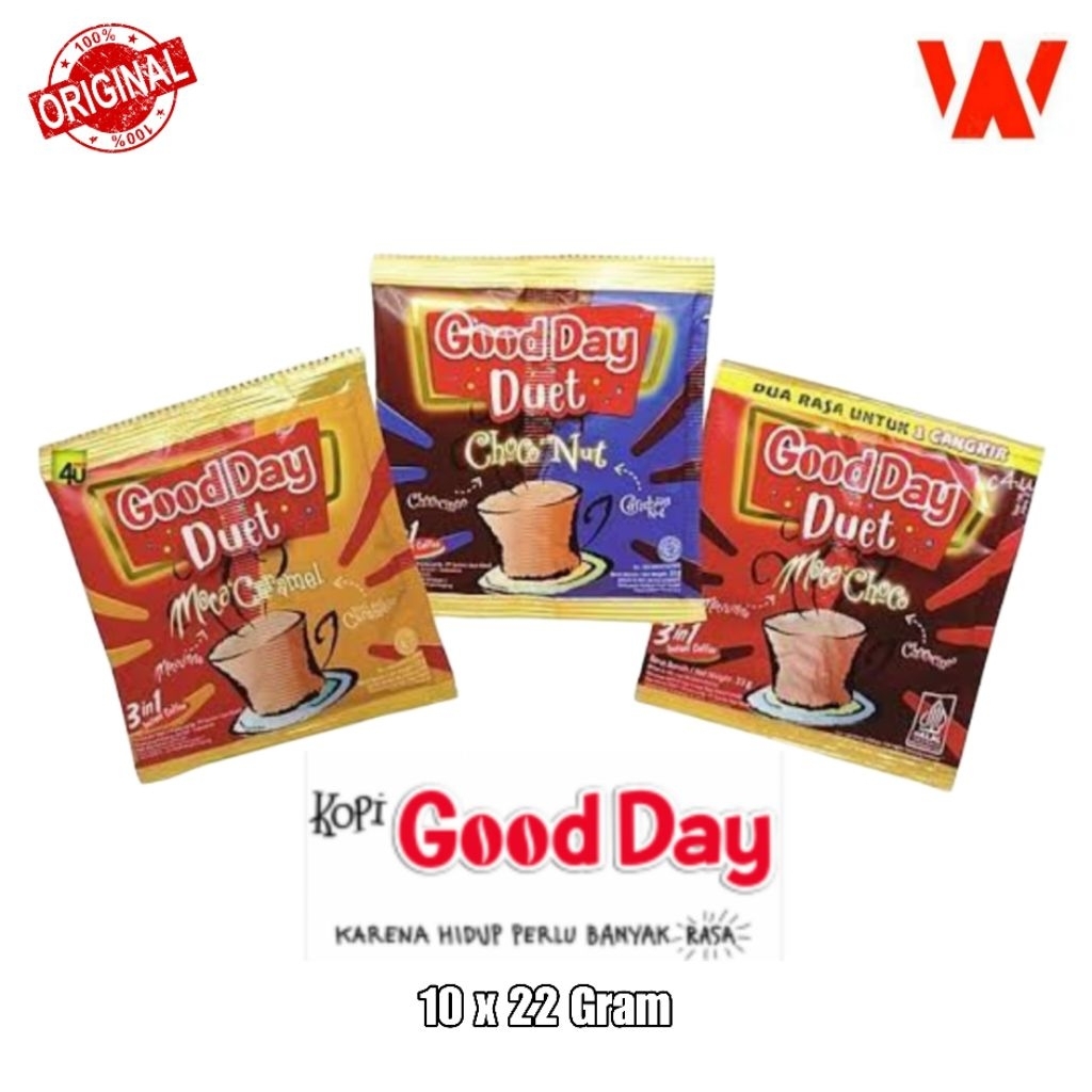

[PROMO] Goodday Duet 10x22gram