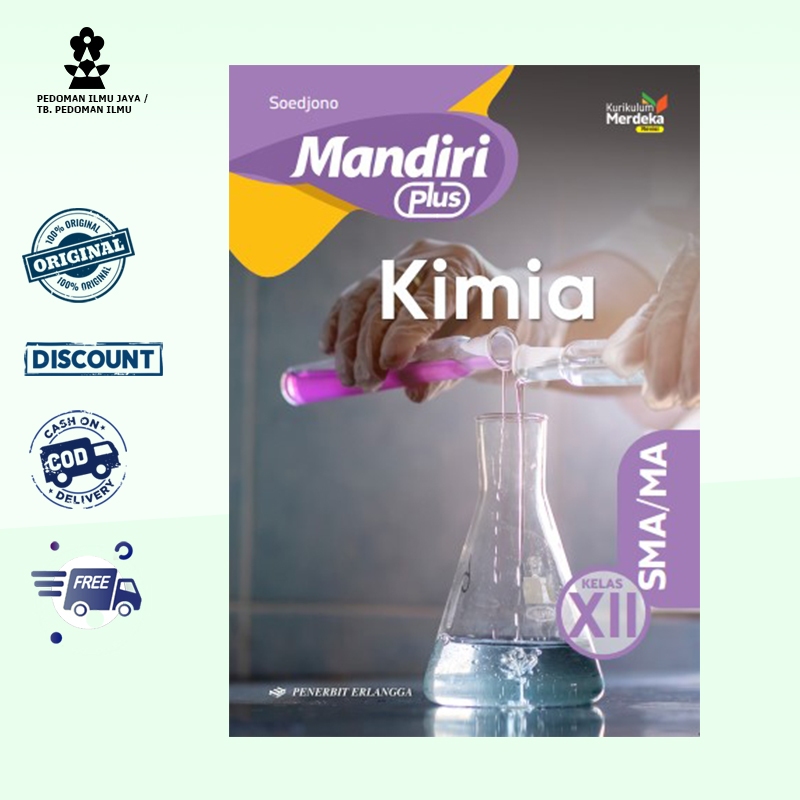 Mandiri Plus Kimia SMA/MA Kelas 12 Merdeka Erlangga