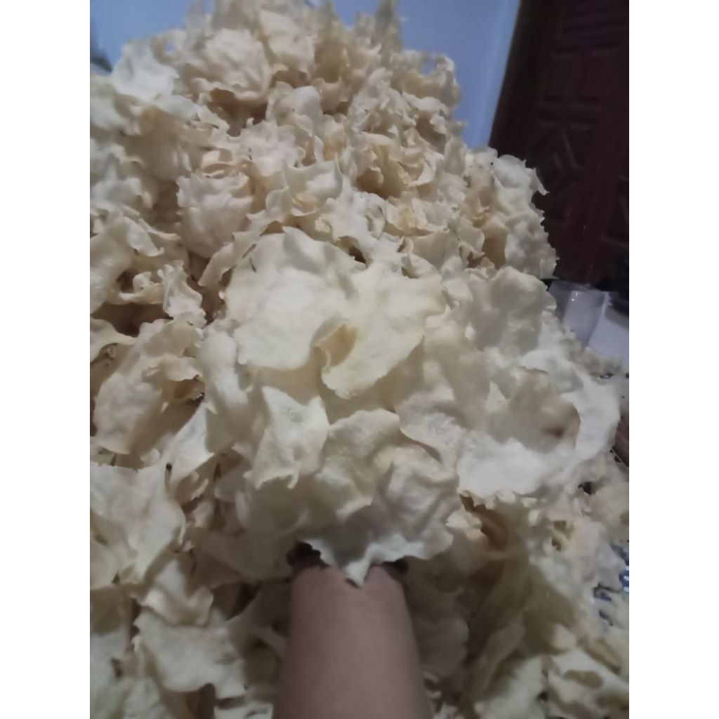 

keripik gadung mentah gurih renyah kemasan 500 gram