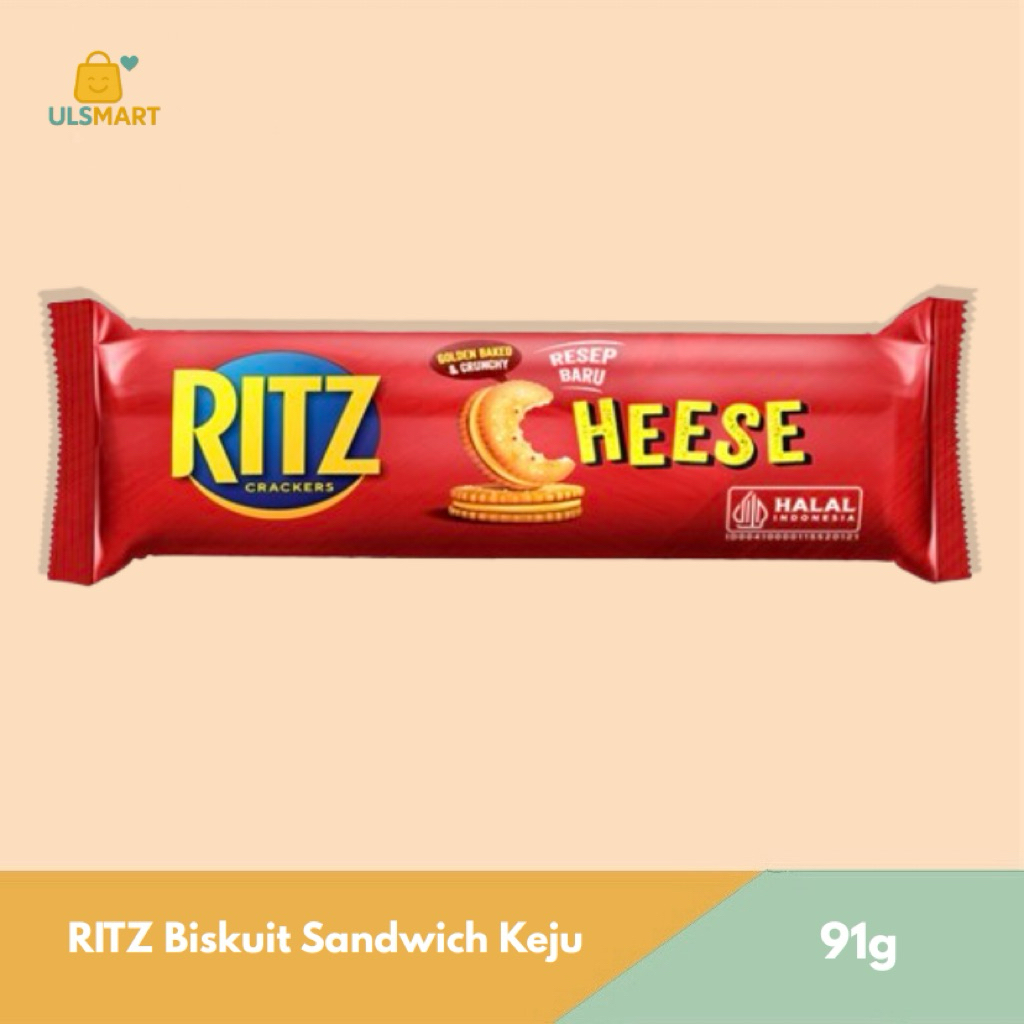 

RITZ Biskuit Sandwich Keju 91 g