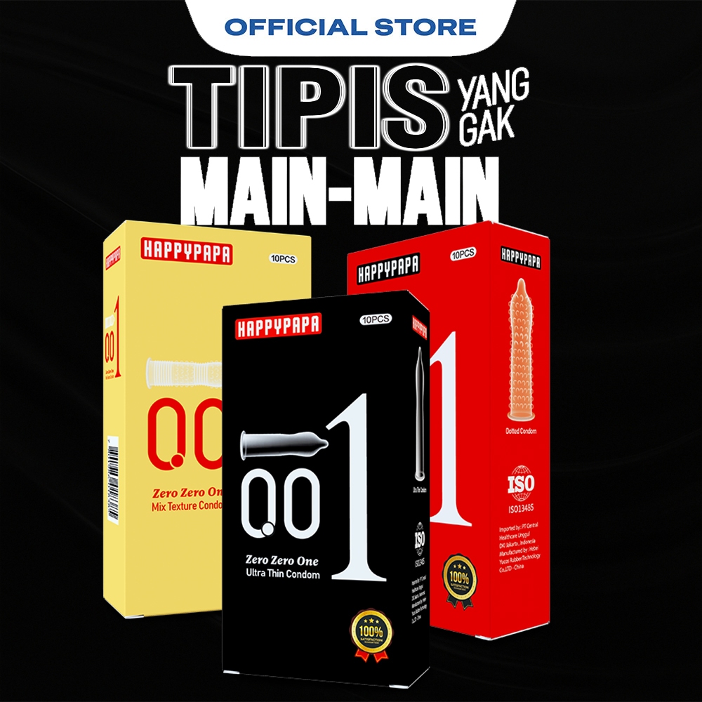 Kondom 001 Original Varian Terlengkap Tertipis