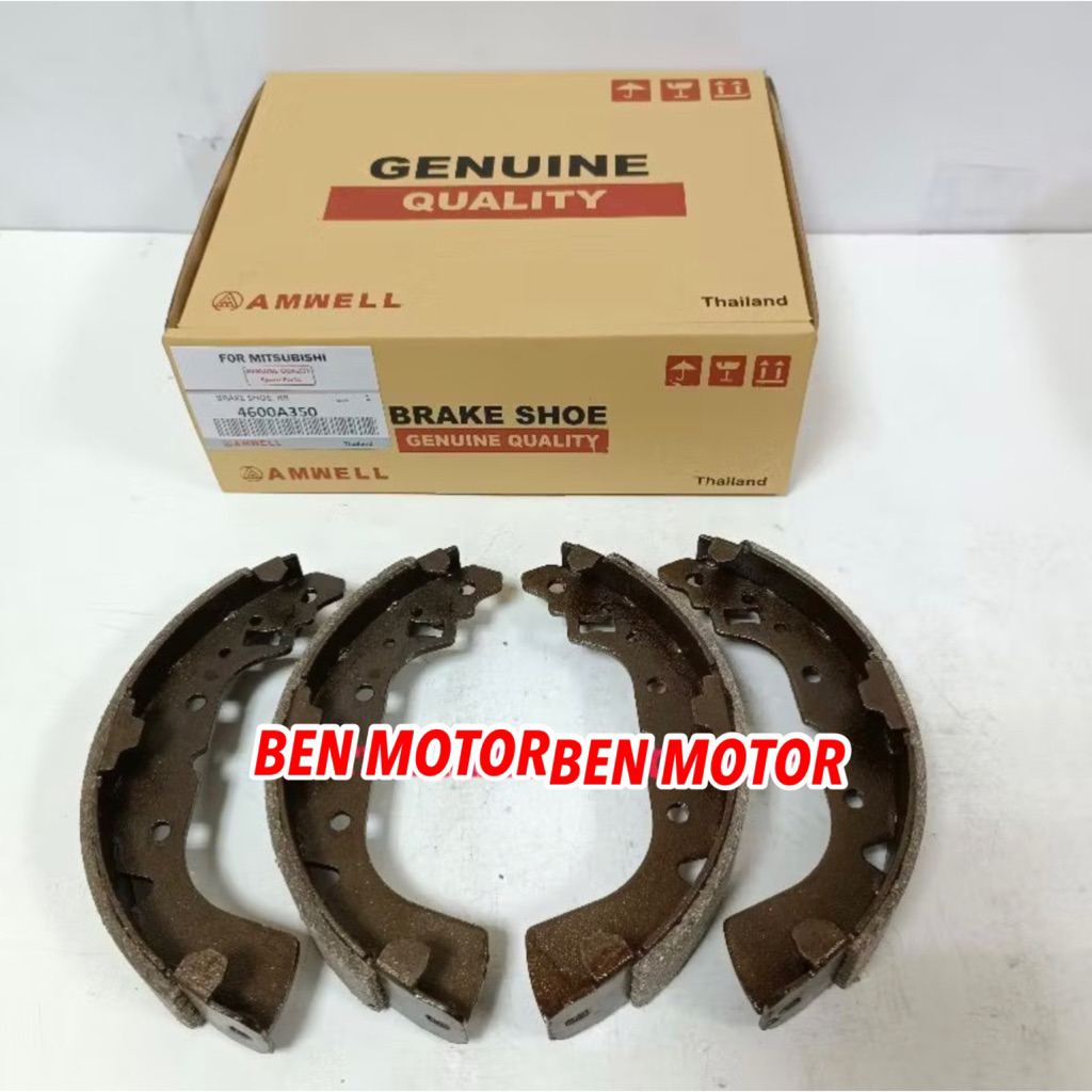 Kampas Rem Belakang Brake Shoe MIRAGE - BEN MOTOR