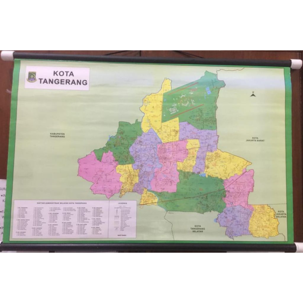 

peta kota tangerang bingkai