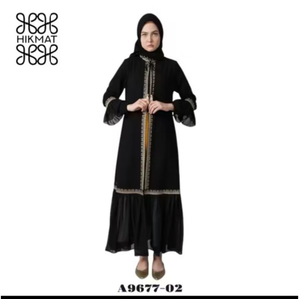 PRELOVED ABAYA HIKMAT ORI LIKE NEW