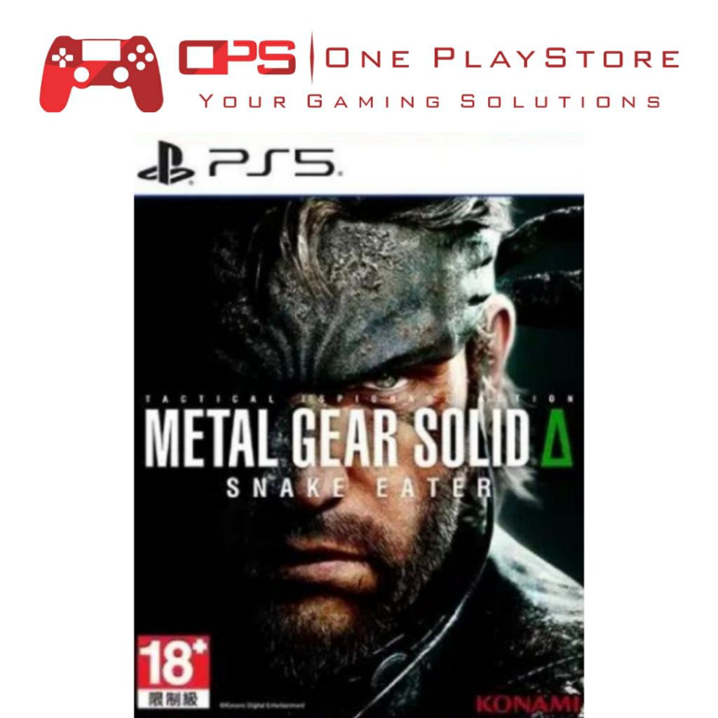PS5 Metal Gear Solid Delta Snake Eater / MGS 3 Remake Snake Eater R3 (Region 3/Asia/English)