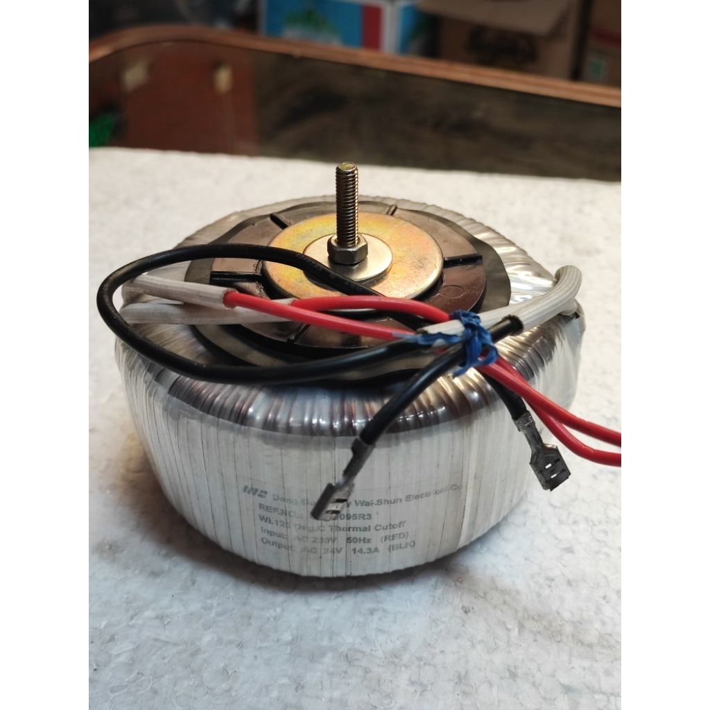 Trafo toroid 24VAC  14,3A mantab