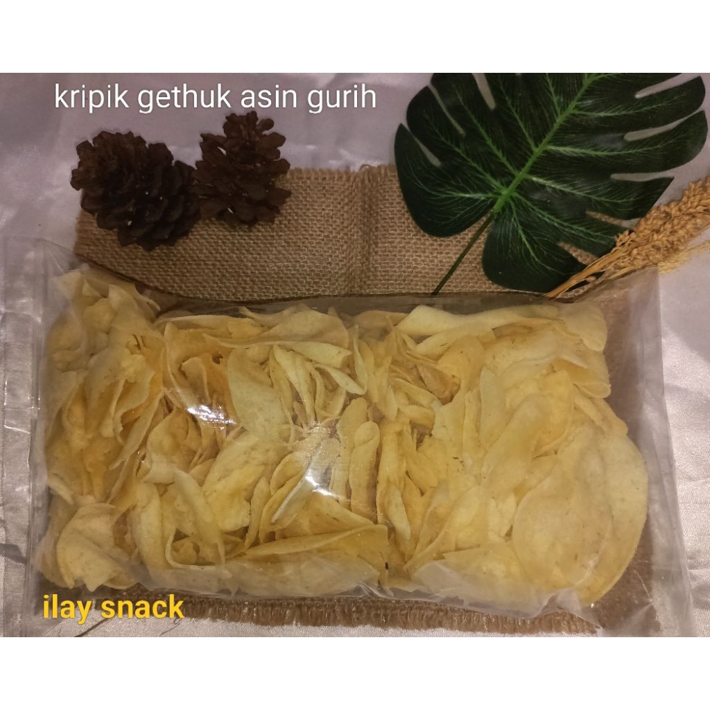 

kripik gethuk gurih asin