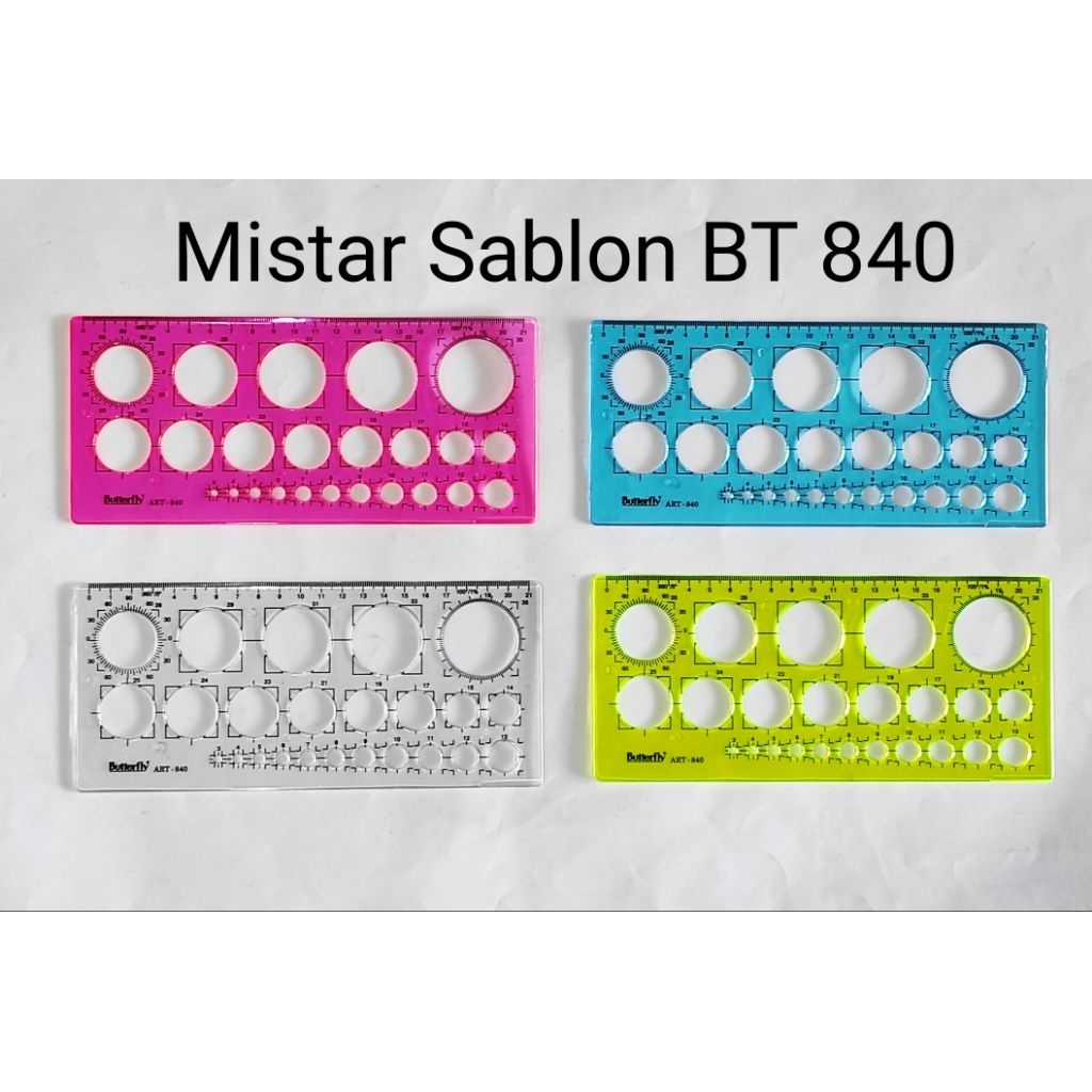 

Butterfly Mistar Sablon BT 840(Perpcs)