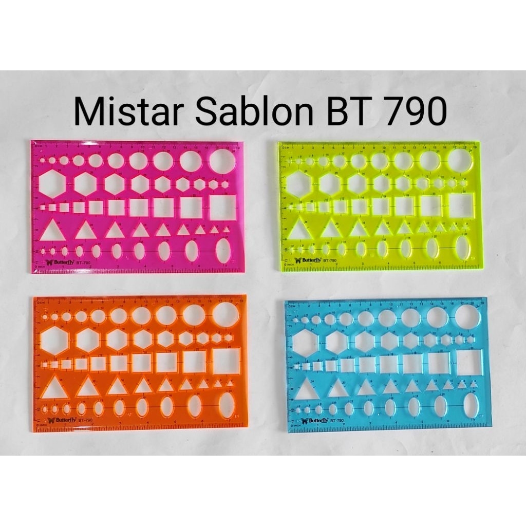 

Butterfly Mistar Sablon BT 790(Perpcs)