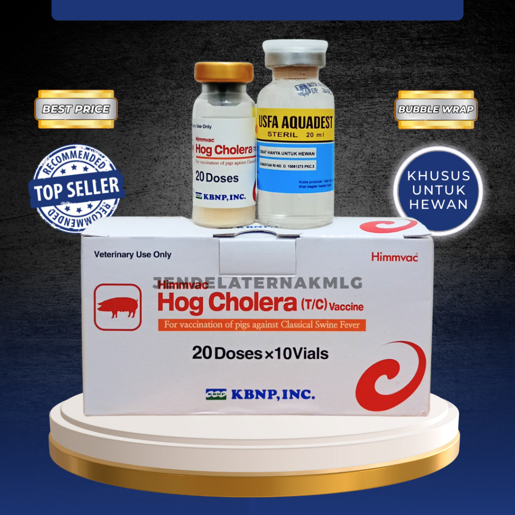 VAKSIN HOG CHOLERA (CSF) - Untuk Babi 20 Dosis