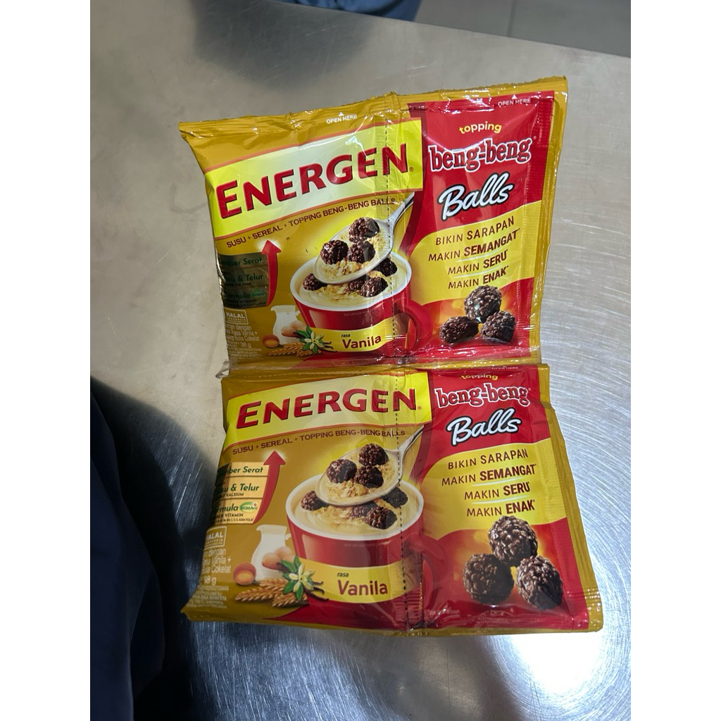 

Energen Vanilla Beng beng balls 38gram