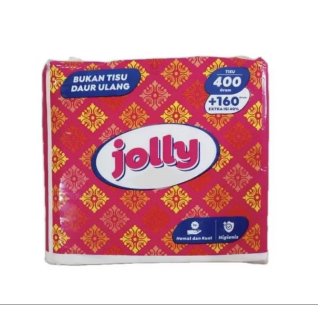 Tissue Jolly 560gr / Tissue Wajah 2 Ply / Tissue Jolly Kiloan 560gr