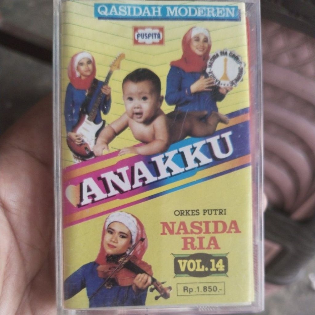 Kaset pita Nasida Ria vol 14 - ANAKKU