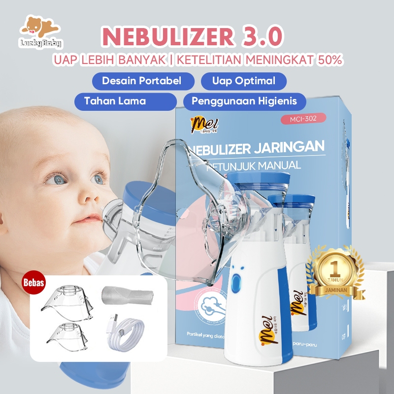 MCI Nebulizer Portable Alat Nebulizer Anak Vapor Asthma Inhaler Cocok Untuk Anak Dan Dewasa Nebulize