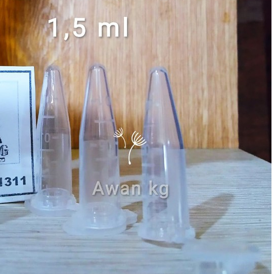 tabung benih PCR Tube 1,5ml Eppendorf Tube 1,5 ml Microcentrifuge Tube 1,5ml evendorf