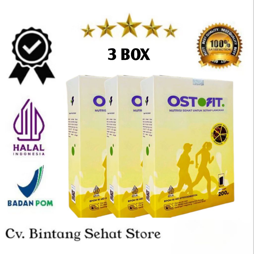 

3 Box ⓄⓉⒻⓉ - O,,, ST,,, OF,,,IT REDAKAN NYERI TULANG DAN SENDI SERTA REMATIK