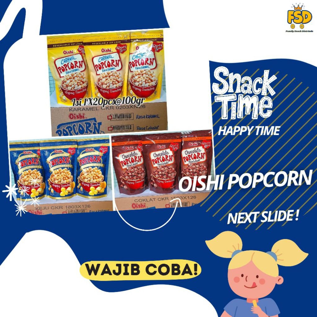 

Oishi Popcorn@100gr