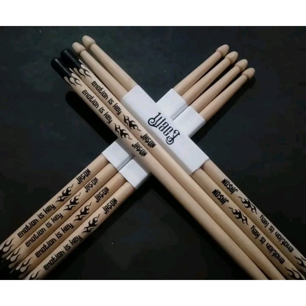 stick drum kayu maple custom