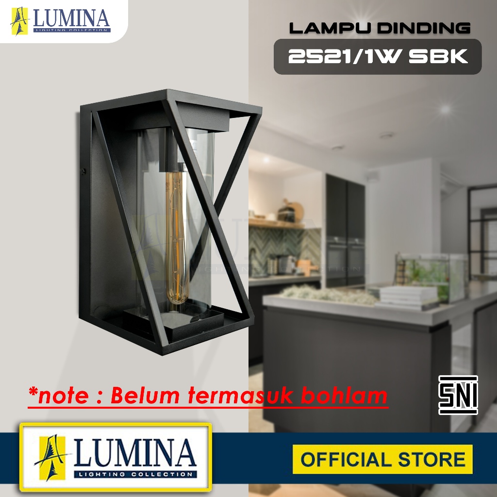 LUMINA Lampu Hias Lampu Dinding Fitting Lampu Lampu Dinding Model Minimalis - Type 2521/1W