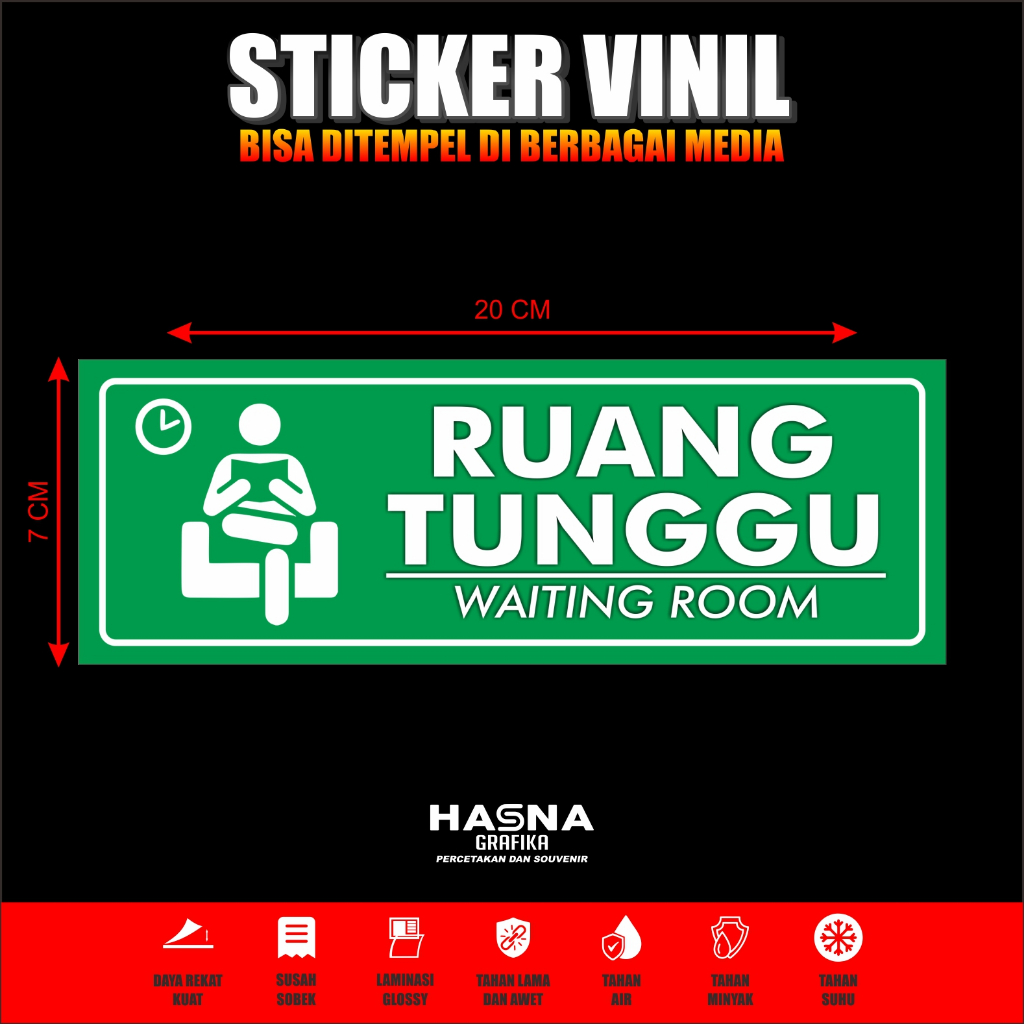 

STIKER KANTOR / STIKER TOKO / STIKER RUANG TUNGGU / STIKER DINDING