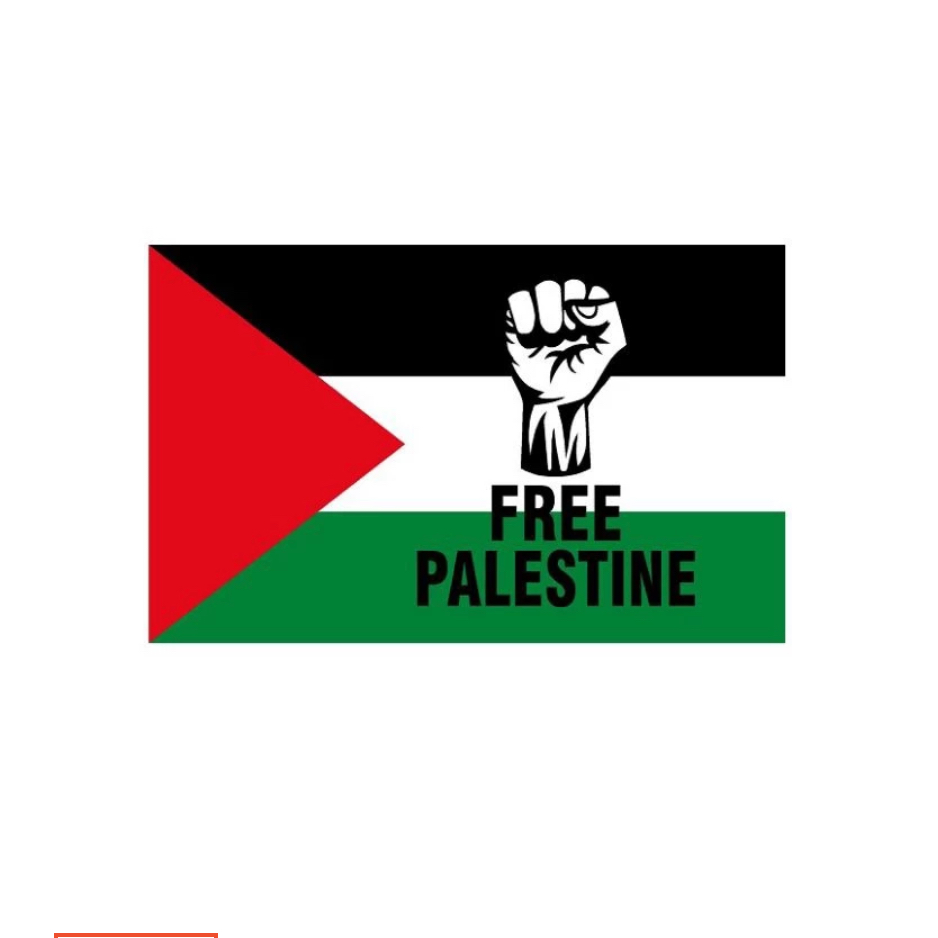 

STIKER FREE PALESTINE UK 6 X 10 CM ISI 10 PCS FW