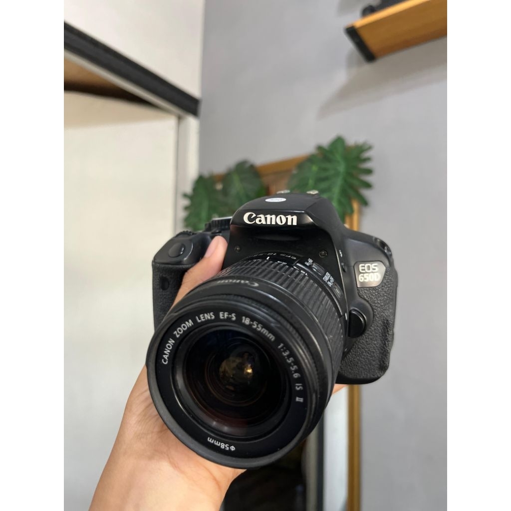CANON 650D LENSA KIT TOUCH SCREEN SECOND
