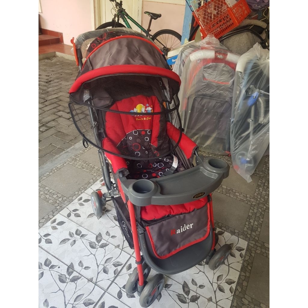Kereta Dorong Bayi Stroller Pliko RAIDER