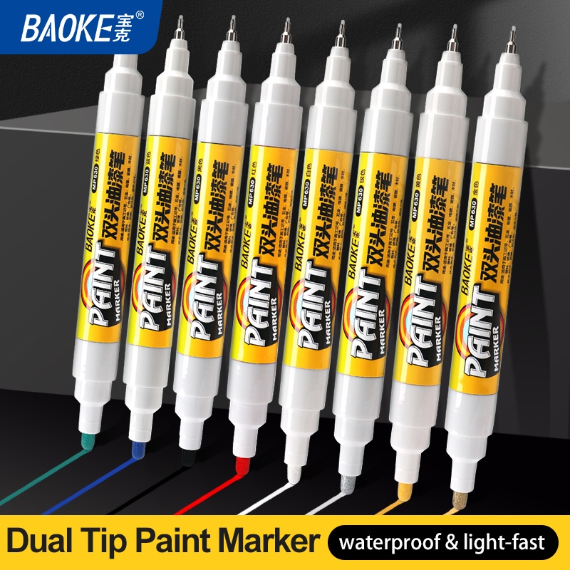 

BAOKE Pena cat serbaguna tekan kepala ganda MP630