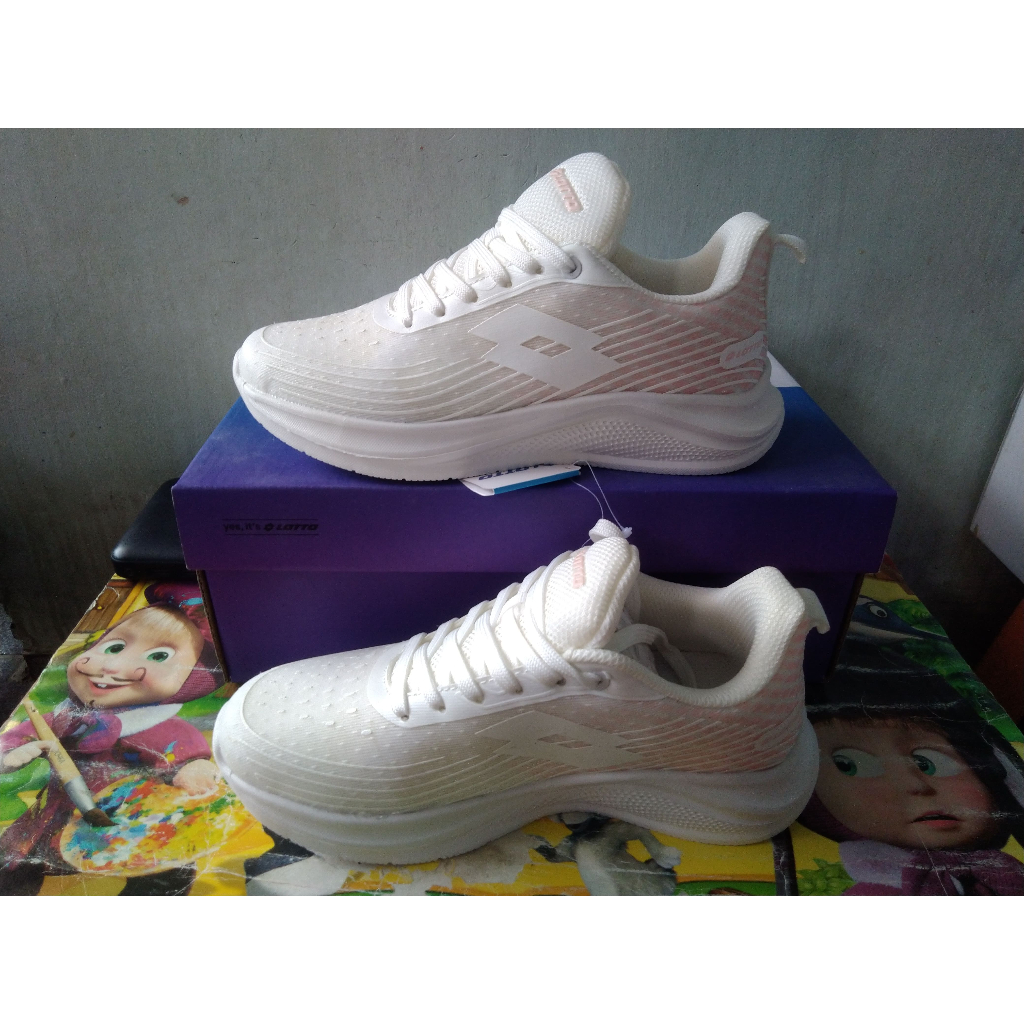 Sneaker Lotto Woman Dallin White Running Original