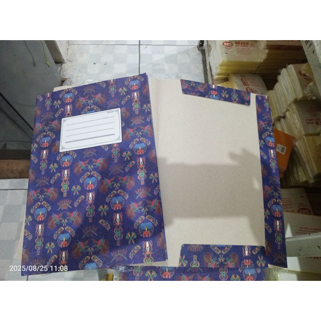 

map kertas batik murah random@10lembar